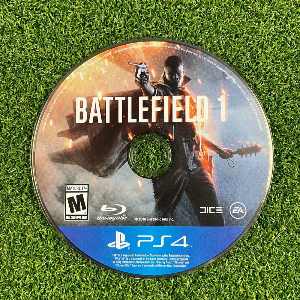 Battlefield 1 (Sony PlayStation 4, 2016) PS4) Disc Only